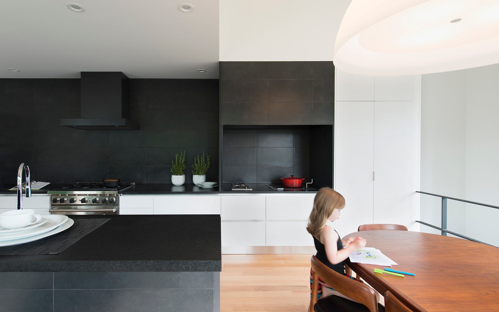 How about a floating blackandwhite kitchen It isnt as farfetched as it may sound Just look to Spacecutters ingenious...