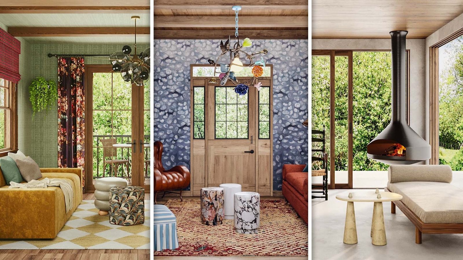 3 Interior Designers Transform The Same Cozy Living Room