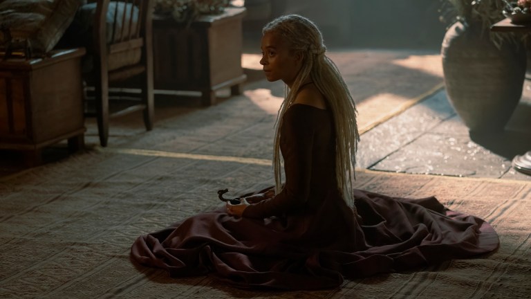 Rhaena Targaryen (Phoebe Campbell) in House of the Dragon season 2.